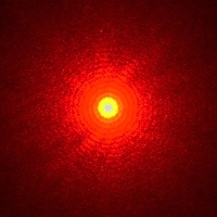 Diffraction pattern from 0.48-mm diameter hole